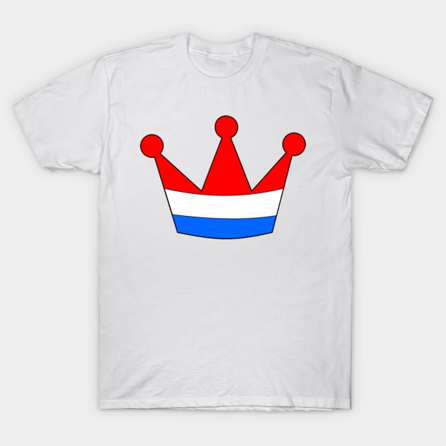 KONINGINNEDAG DESIGN - QUEEN'S DAY T-Shirt by JMPrint